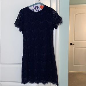 Navy blue dress